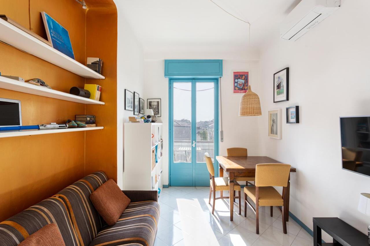 Апартаменты The Blue Nest With A View - 7Th Floor- Via Palestrina Милан Экстерьер фото